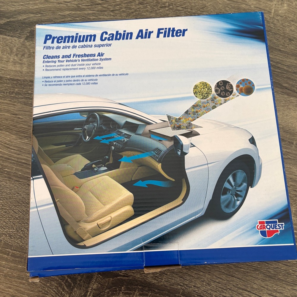 Carquest Premium Cabin Air Filter 90133PT 2-Pack New Sealed Filters